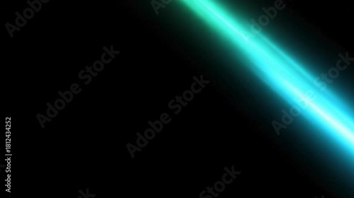 Abstract light streaks flowing across screen