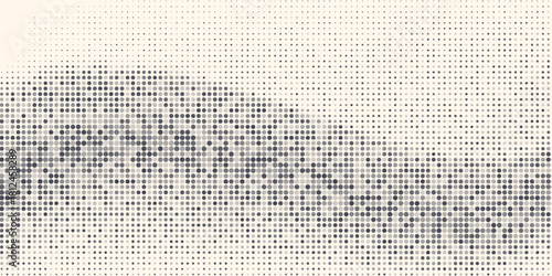 Hexagon Shapes Vector Abstract Geometric Technology Oscillation Wave Isolated on Light Background.