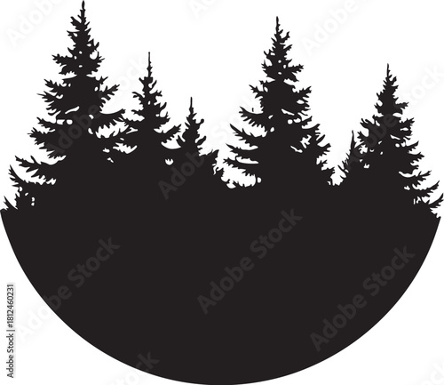 christmas tree vector