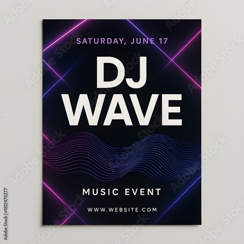 Music Event mockup