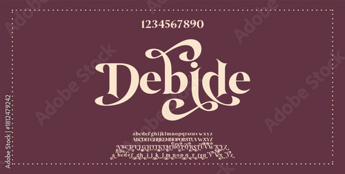 Modern Font. Sans Serif Font. Regular Uppercase Lowercase Typography urban style alphabet fonts for fashion, sport, technology, digital, movie, logo design, vector illustration