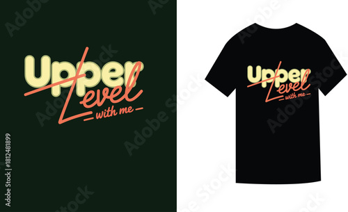 Upper Level Graphic T-shirt Design