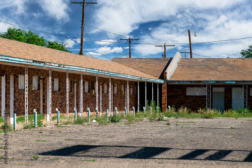 Abandoned Roadside Motel along US Route 66 - Tucumcari, New Mexico