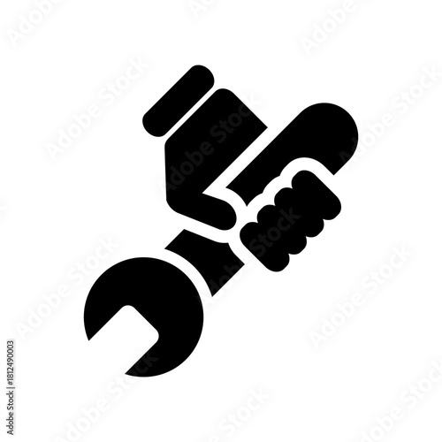Vector illustration of single isolated technical icon