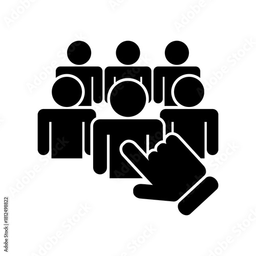 Staff selection icon