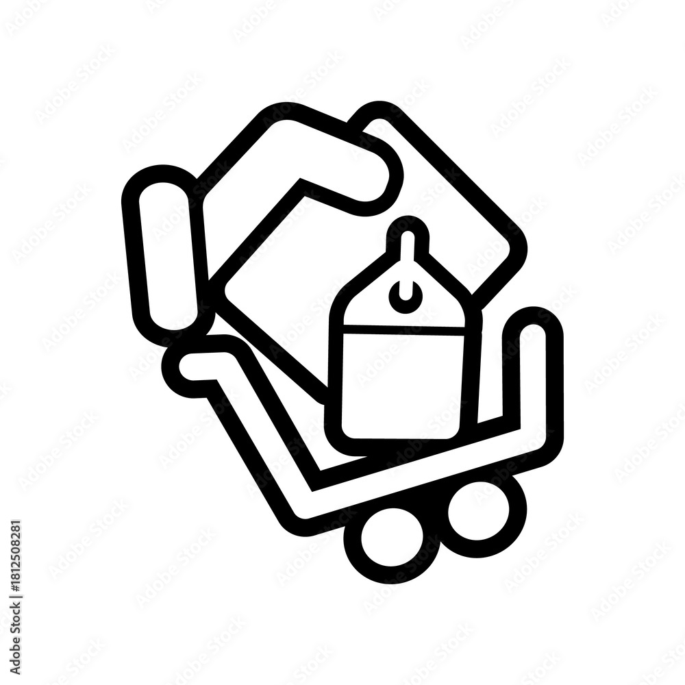 Fototapeta premium Shopping cart icon