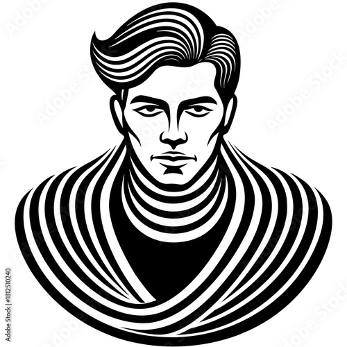 woman face silhouette