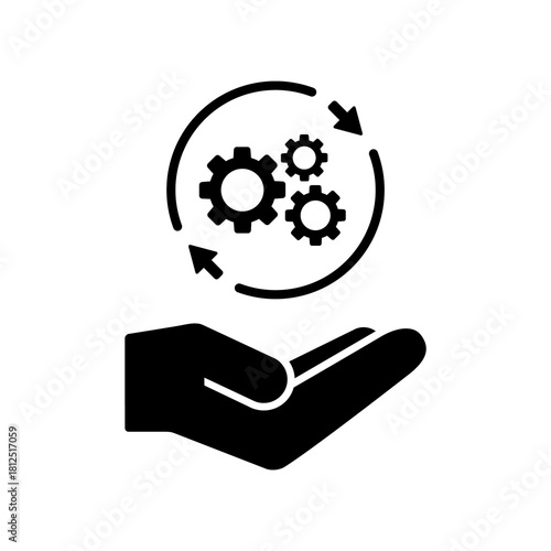 Full assistance - Minimal modern icon