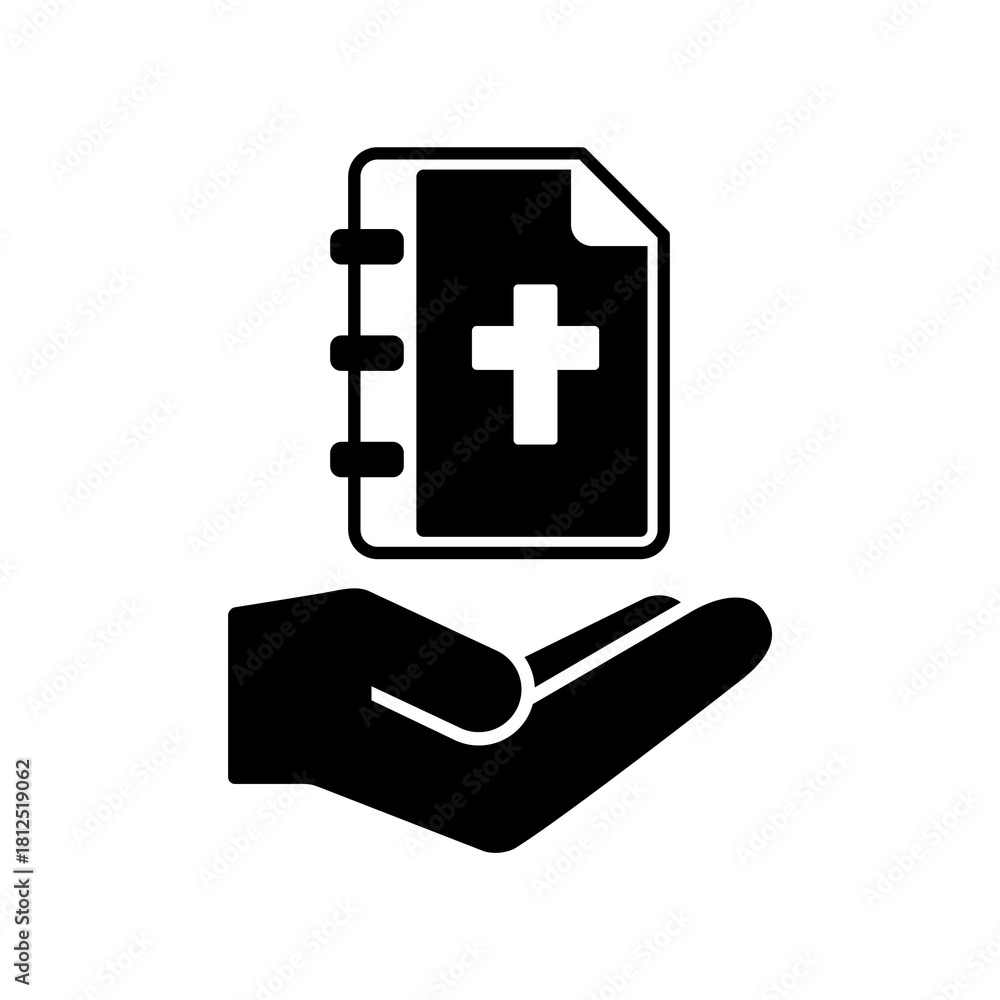 Obraz premium Bible book - Minimal flat icon