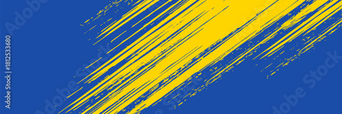 blue and yellow abstract grunge texture background. Eps10