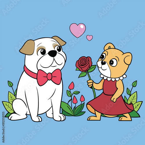 Woman meditating in lotus position surrounded by large tropical leaves, isolated on white background