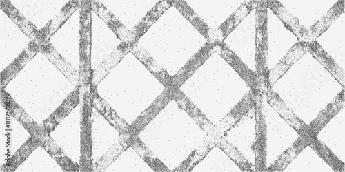 Grunge background with grid, layered with rough grain, subtle speckles and distressed stains for an industrial worn texture.