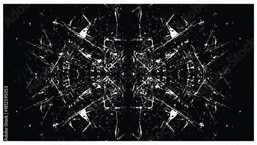 Dramatic black and white grunge texture overlay for bold creative projects offering a striking edgy look