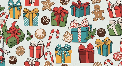 christmas seamless pattern