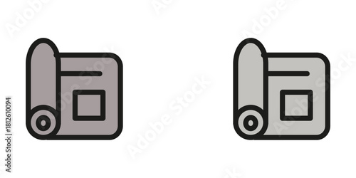 Blueprint icon for innovative design projects and architectural plans, offering a modern, professional touch to your creative needs and presentations.