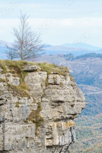 Views of Delika Canyon from Mount Santiago