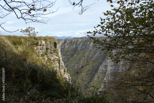 Views of Delika Canyon from Mount Santiago