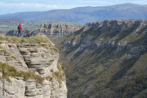 Views of Delika Canyon from Mount Santiago