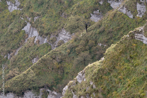 Views of Delika Canyon from Mount Santiago