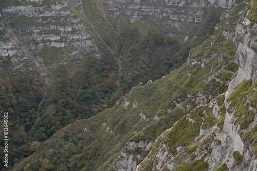 Views of Delika Canyon from Mount Santiago