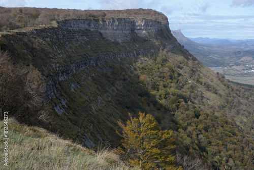 Views of Delika Canyon from Mount Santiago