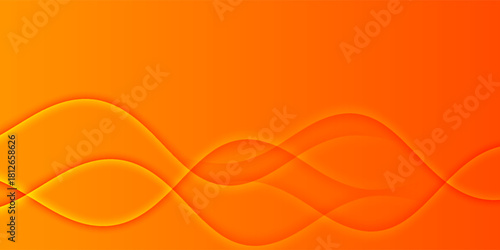 Minimalist orange background with seamless diagonal bands and soft lighting transitions for a clean, modern look.