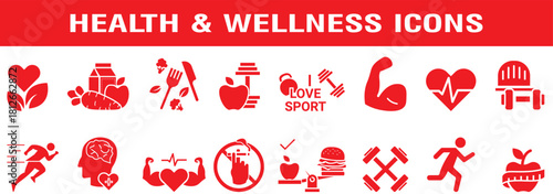 healthcare icon set collection in dual tone style. an icon pack contain health, care, doctor, nurse, hospital, clinic, medicine, pill, report, vaccine