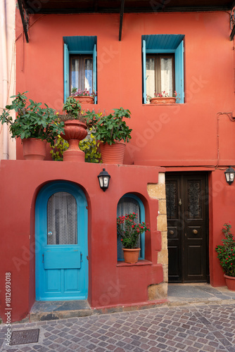 Fototapeta Naklejka Na Ścianę i Meble -  street in Chania, Crete