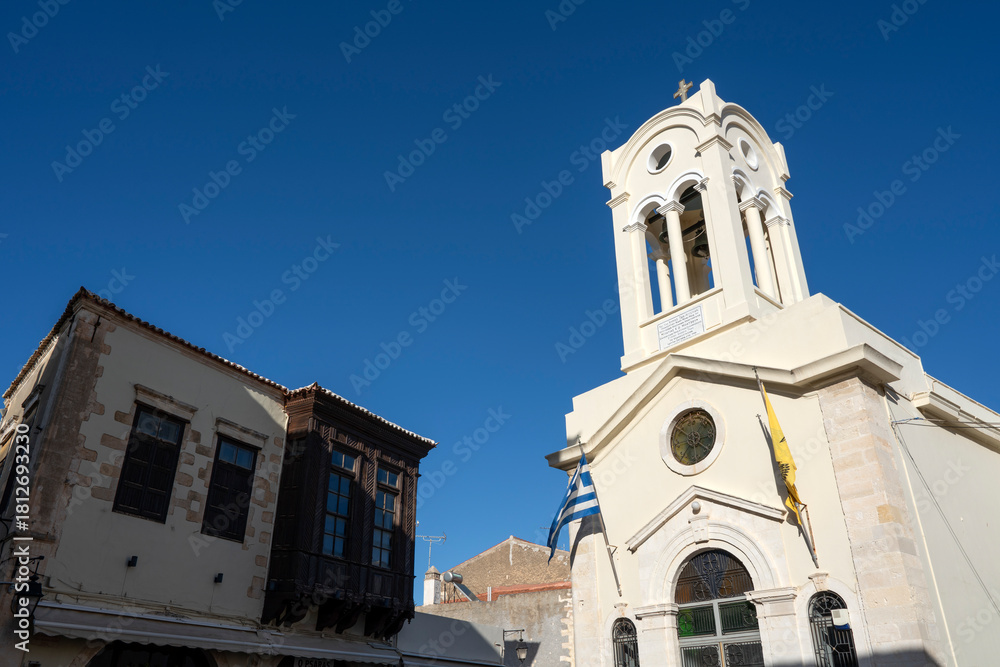 Fototapeta premium Church of Our Lady of the Angels, Rethymno, island of Crete