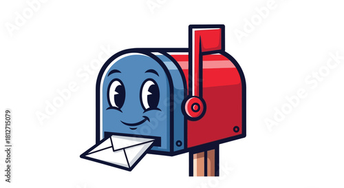 Cute Stack of Pancakes with Butter and Syrup Breakfast Delight Illustration