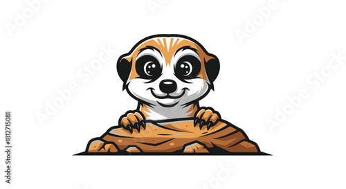 Cute Stack of Pancakes with Butter and Syrup Breakfast Delight Illustration