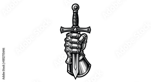 Cute Stack of Pancakes with Butter and Syrup Breakfast Delight Illustration