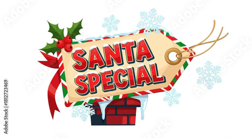 Discover amazing Santa Special deals Holiday Tag with festive holiday season promotions for Christmas shopping bargains and limited time winter sales events