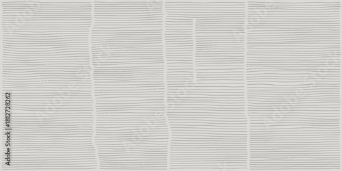 A light gray background with horizontal lines broken by vertical sections and varying lengths