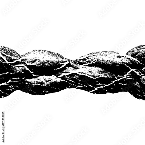 Abstract black and white texture grunge pattern background design vector illustration art graphic monochrome rough