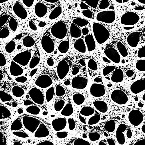 Abstract organic cell structure pattern background texture design vector illustration art graphic element style