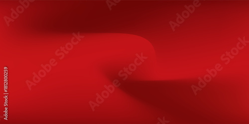 Abstract dark red color gradient background, light and shadow on the pict. Ultra red color design. Vector illustration. eps 10.