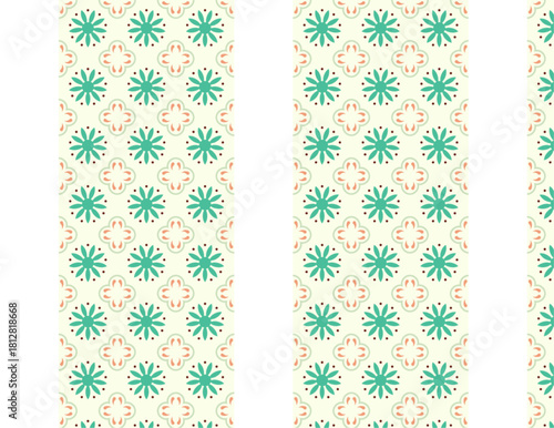 Exquisite Digital Baroque Border Motif – Ornamental Textile Illustration for Luxury Fabric Prints, Vintage Decorative Wallpapers, and Elegant Gift Wrap Designs