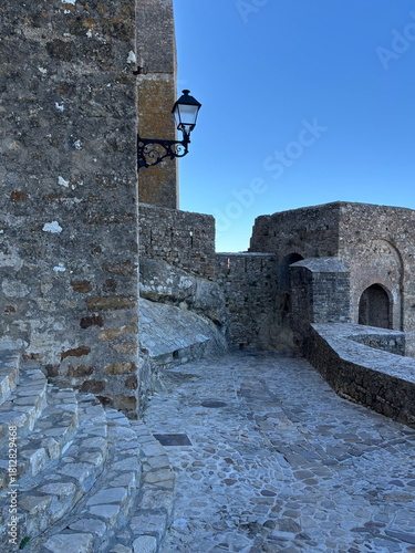 Within the walls of a medieval castle town in the southern Spain