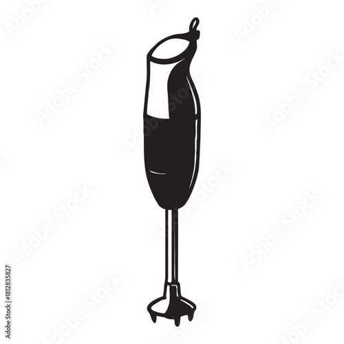 silhouette icons of various kitchen blenders, including personal and countertop models with jars and controls, representing concepts of food preparation, healthy eating, kitchen appliances, and home c