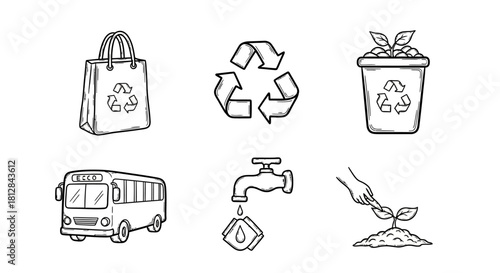 Eco-friendly practices: recycling and sustainability in everyday life