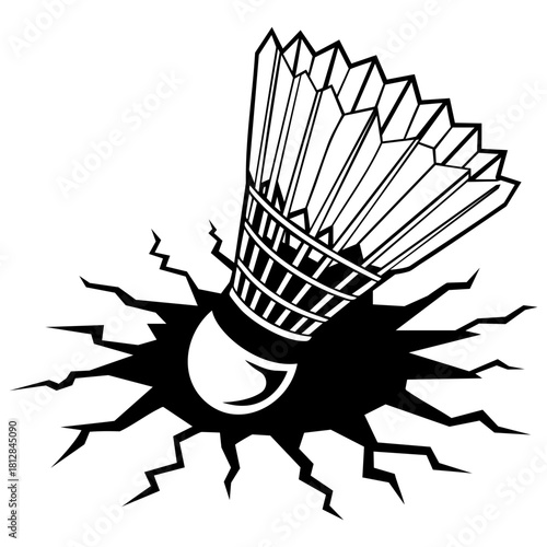 Badminton Shuttlecock Clipart