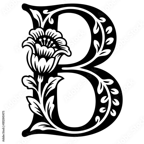 Letter B Monogram