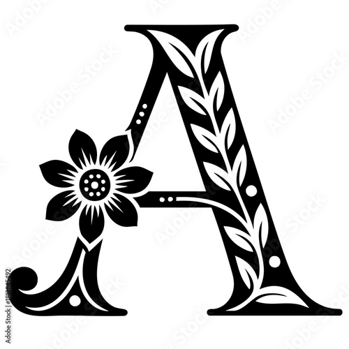Letter A Monogram