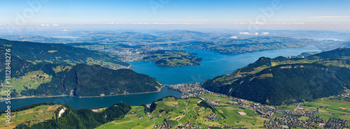 Wallpaper Mural View from the summit of Stanserhorn - Lake Lucerne, Switzerland Torontodigital.ca
