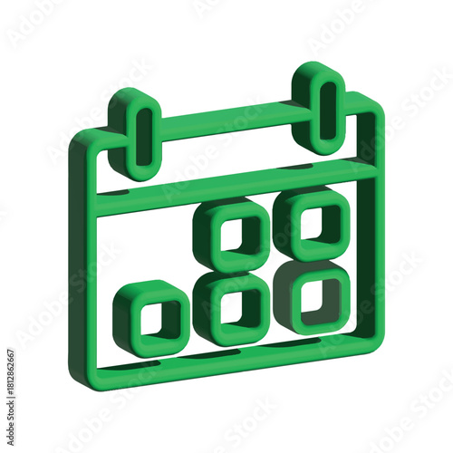 Calender icon design template