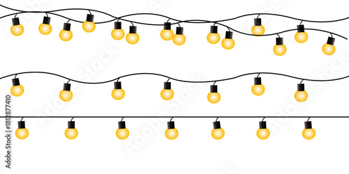 Romantic Wedding Lights Garland – Warm Glow Ambiance for Dinner Tables and Dance Venues