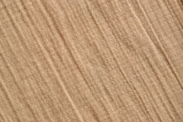 Wandcirkels Pantone 2024 Peach Fuzz Gekreukelde linnen stof in perziktint  © Viktor