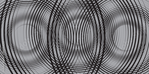 Spiral with gray colors lines as dynamic abstract vector background or logo or icon. spiral circle abstract