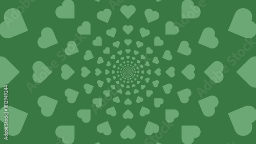 Abstract Repeating Heart Pattern Background for Love and Romance